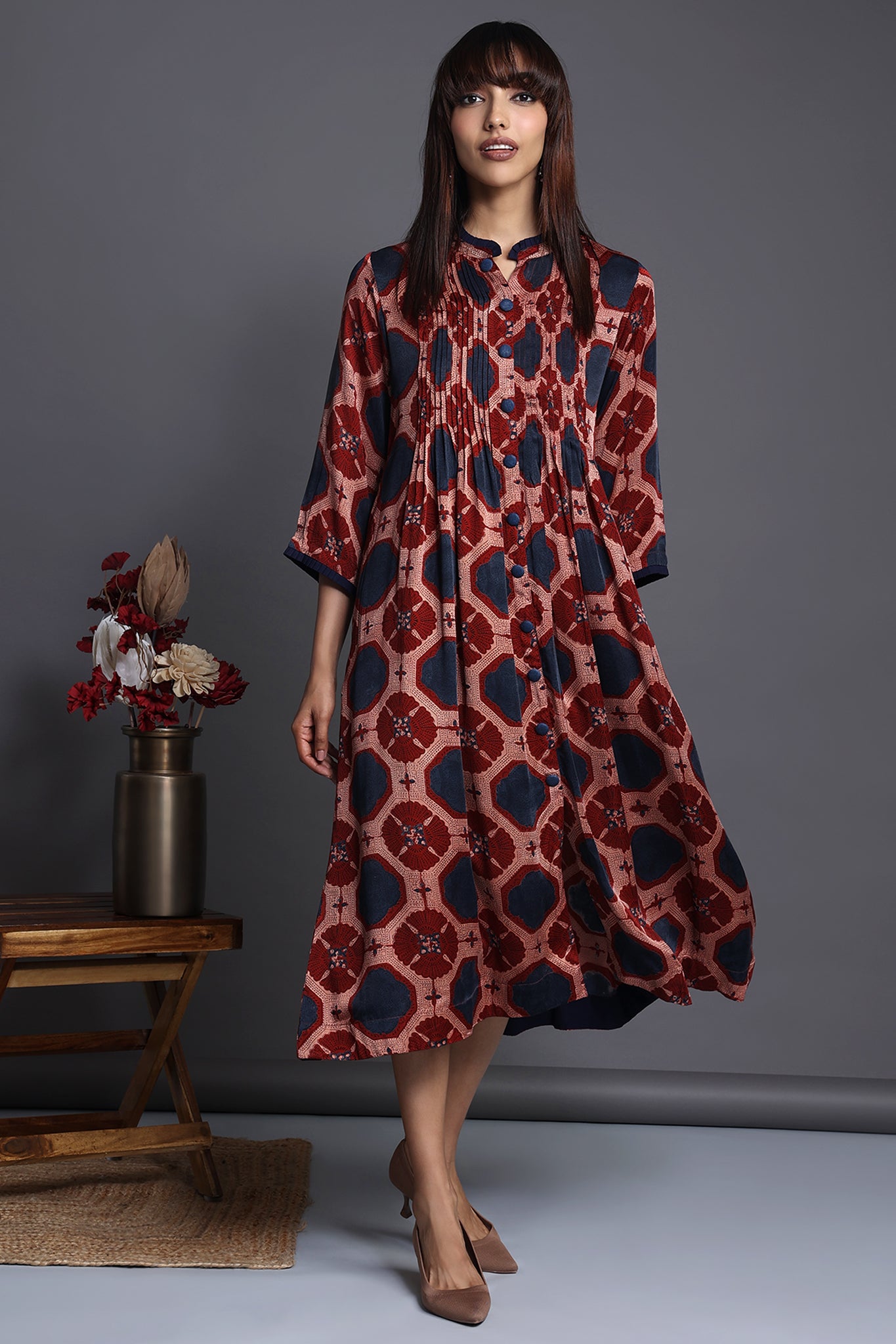 Ajrakh Designer Dresses ~ Gaatha