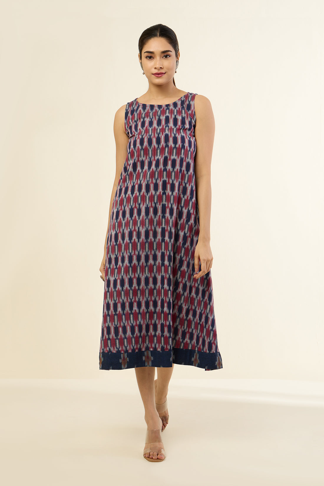 Indigo Dreamscape Sleeveless Dress