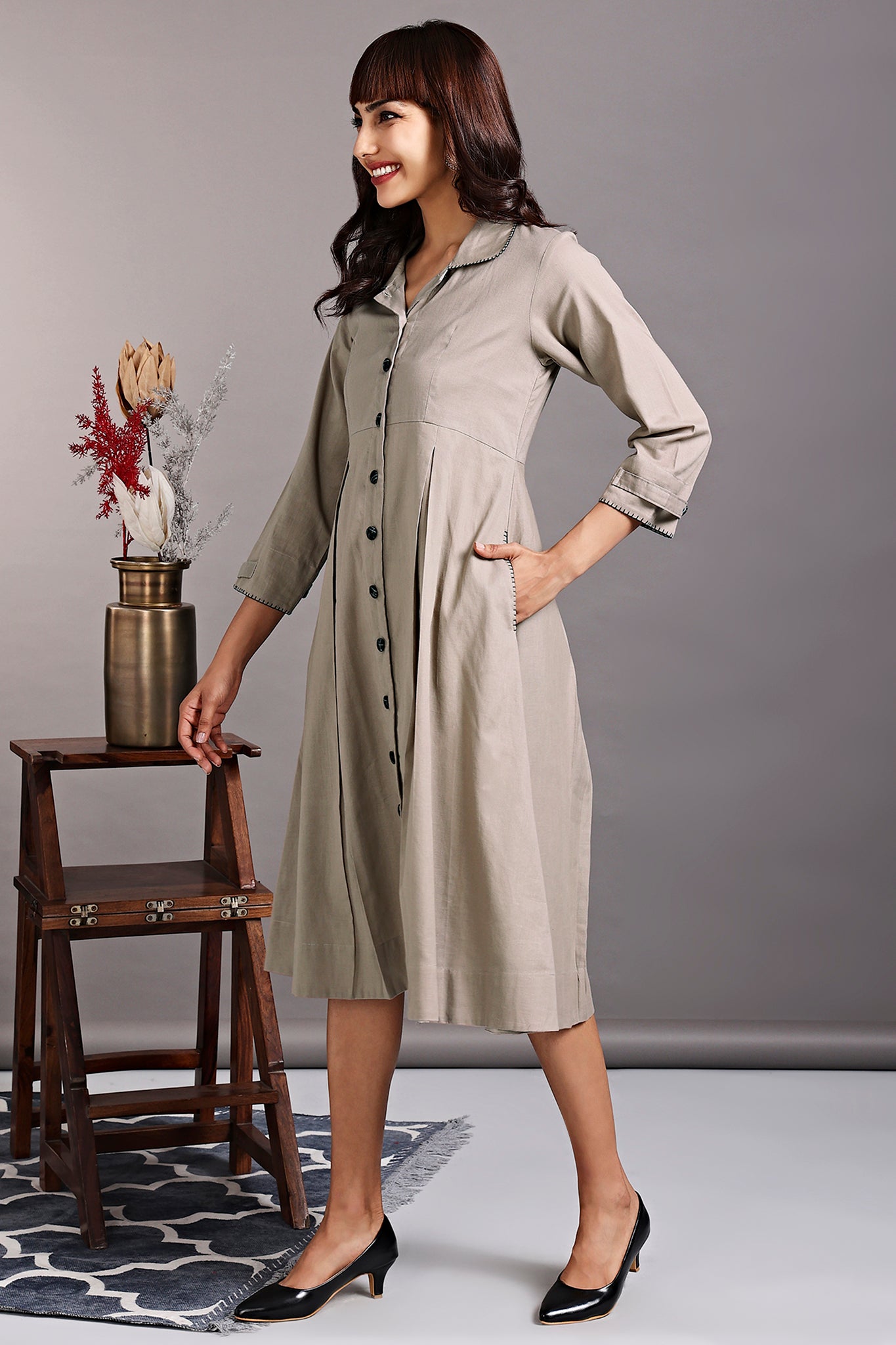 versatile peter pan collar dress jacket beige pampas peppercorn