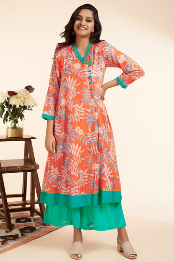 angrakha - orange sorbet & foliage